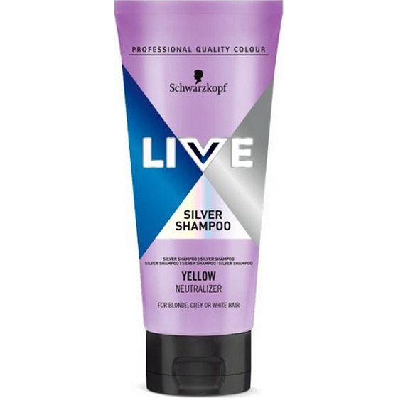 Schwarzkopf Live Silver šampón na vlasy 200 ml