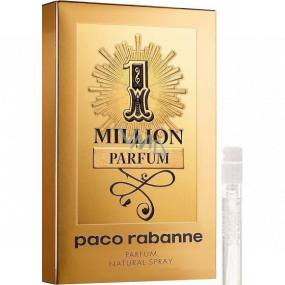 Paco Rabanne 1 Million Parfum parfum pre mužov 1,5 ml s rozprašovačom, flakón