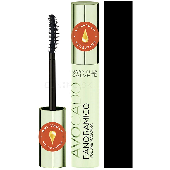 Gabriella Salvete Panoramico Avocado Oil objemová maskara s avokádovým olejom 13 ml