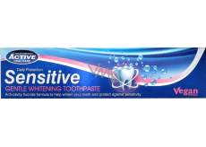 Beauty Formulas Daily Protection Sensitive Gentle Whitening bieliaca zubná pasta pre citlivé zuby 100 ml