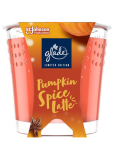 Glade Pumpkin Spice Latte vonná sviečka v skle, doba horenia až 38 hodín 129 g