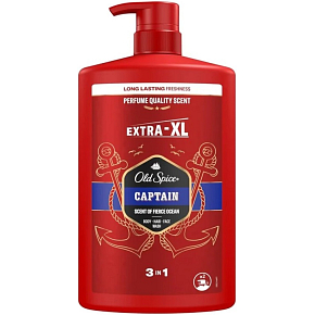 Old Spice Captain 3v1 sprchový gél a šampón pre mužov 1000 ml