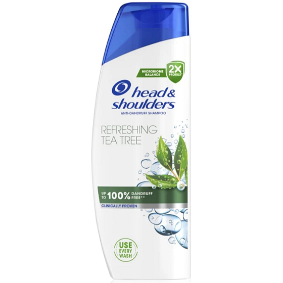 Head&Shoulders Osviežujúci šampón proti lupinám Tea Tree 250 ml