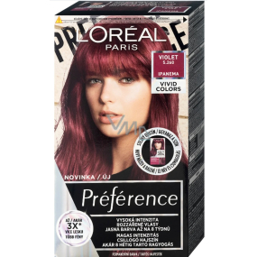 Permanentná farba na vlasy Loreal Paris Préférence 5.260 Fialová