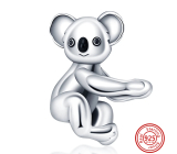 Prívesok Striebro 925 Koala, korálik na náramku zviera