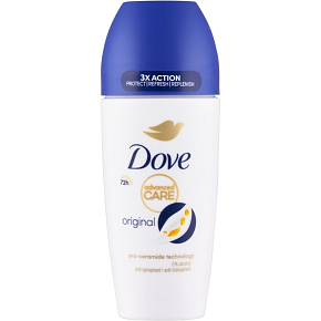 Dove guľôčkový antiperspirant Advanced Care Original 50ml Dove guľôčkový antiperspirant Advanced Care Original 50ml