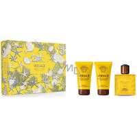 Versace Eros Energy Pour Homme parfumovaná voda 50 ml + balzam po holení 50 ml + sprchový gél 50 ml, darčeková sada pre mužov