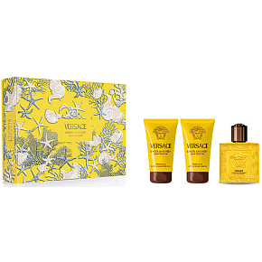 Versace Eros Energy Pour Homme parfumovaná voda 50 ml + balzam po holení 50 ml + sprchový gél 50 ml, darčeková sada pre mužov