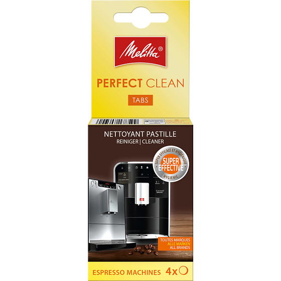 Melitta Perfect Clean Espresso Čistiace tablety do kávovaru, 4 × 1,8 g