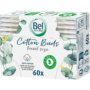 Bel Cotton vatové tyčinky cestovné 60 ks
