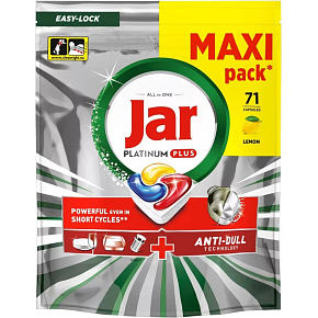 Jar Platinum Plus tablety do umývačky, 71 ks