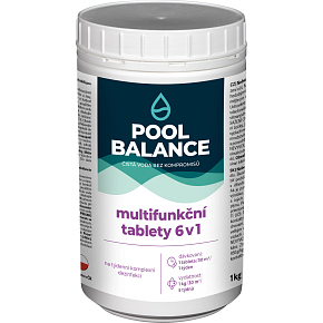 Multifunkčné tablety POOL Balance 6v1, 1 kg Multifunkčné tablety POOL Balance 6v1, 1 kg