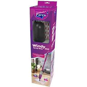 PAREX plochý mop WINDY DUO se sprejem