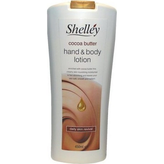 Shelley Cocoa Butter telové mlieko 450 ml