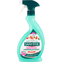 Sanytol dezinfekčný univerzálny čistič v spreji s vôňou grepfruitu, 500 ml