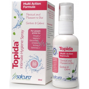 Salcura Topida Intimate Hygiene sprej pre intímnu hygienu 50 ml
