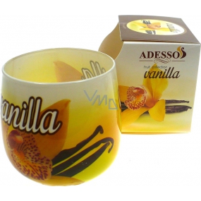 Adesso Fruit Collection Vanilka vonná sviečka v skle 100 g