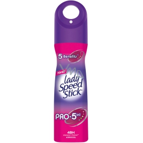 Lady Speed Stick Pro 5v1 antiperspirant dezodorant sprej pre ženy 150 ml