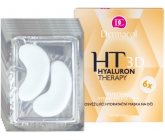 Dermacol Hyaluron Therapy 3D Osviežujúca hydratačná maska na oči 6 x 6 g
