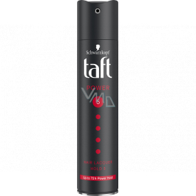 Silný posilňujúci lak na vlasy Taft Power 5 250 ml
