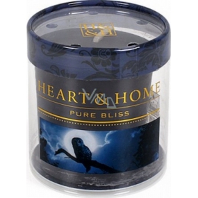 Heart & Home Stmievanie Sójová vonná sviečka bez obalu horí až 15 hodín 53 g