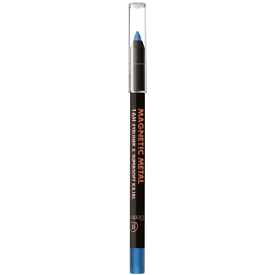 Dermacol Metallic Eyeliner Magnetic metalická očná linka v ceruzke 03 modrá 2 g