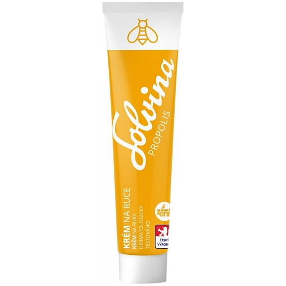 Solvina Propolis Regeneračný a upokojujúci krém na ruky s včelím voskom 100 ml