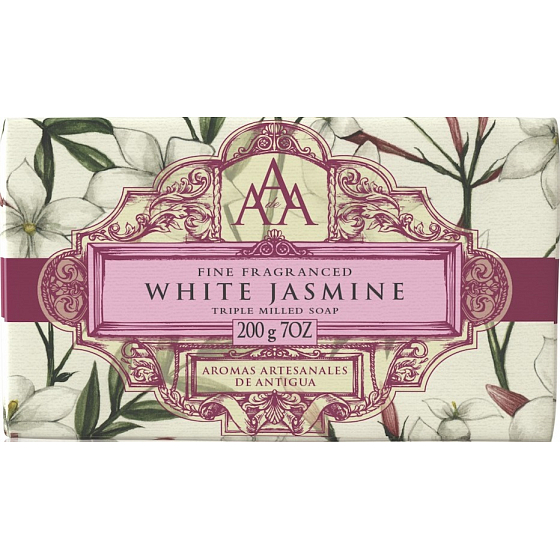 Somerset Toiletry Biely jazmín luxusné trikrát mleté toaletné mydlo 200 g
