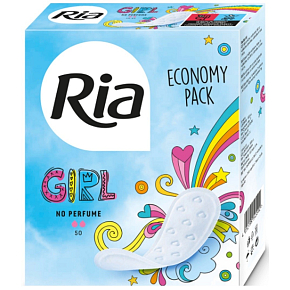 Ria Classic Deo hygienické slipové intímne vložky 50 kusov