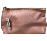 Diva & Nice Kozmetická kabelka koženková svetlo ružová 23 x 12,5 x 7 cm 90305