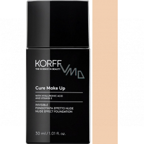 Korff Cure Make Up Invisible Nude Effect Foundation neviditeľný make-up 01 Creamy 30 ml
