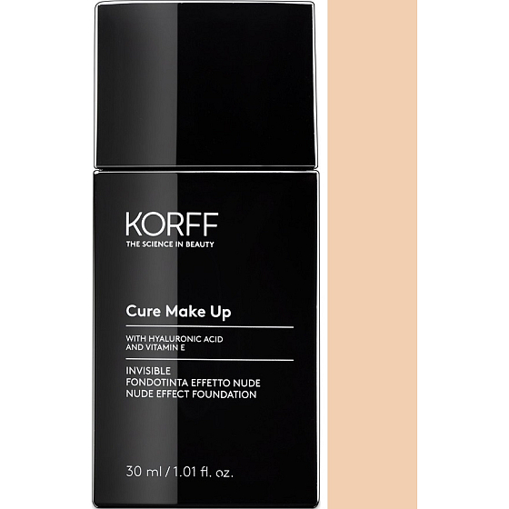 Korff Cure Make Up Invisible Nude Effect Foundation neviditeľný make-up 01 Creamy 30 ml