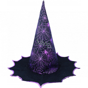 Rappa Halloween Klobúk Čarodejnica pre dospelých 39 cm