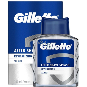 Gillette Revitalizing Sea Mist voda po holení pre mužov 100 ml