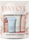 Payot Nue Čistiaca micelárna voda 20 ml + Source Adaptogen Adaptogen Hydratačný krém 15 ml + Rituel Douceur Jemný telový krém 20 ml + Rituel Douceur Jemné hydratačné telové mlieko 25 ml, kozmetická sada