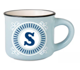 Hrnček na espresso Albi - písmeno S 45 ml