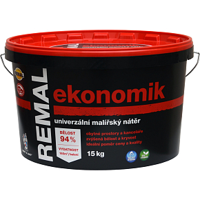 REMAL Ekonomik univerzálna maliarska farba na stenu, 15 kg