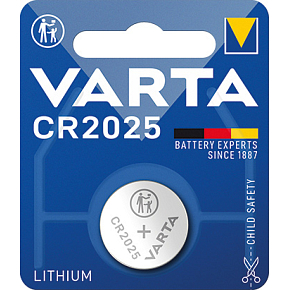 Varta CR2025 litiová gombíková batéria 1 ks