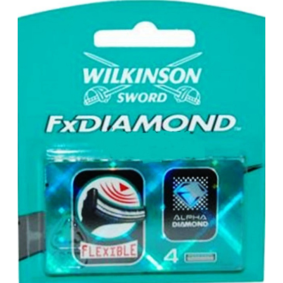 Wilkinson Fx Diamond náhradné čepieľky 4 kusy