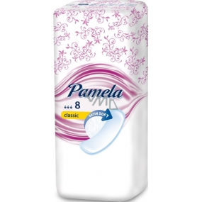 Pamela Classic Satin Soft hygienické vložky 8 kusov
