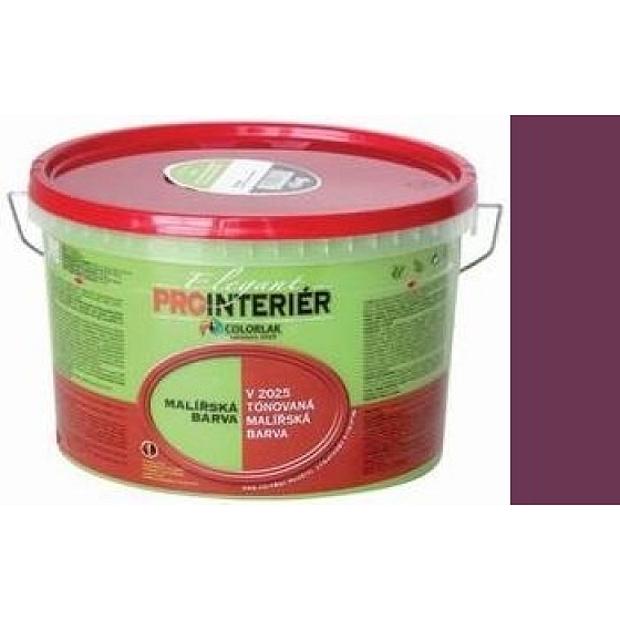 Colorlak PROINTERIÉR Elegant V 2025 03049 Brazílska orchidea tónované interiérová maliarska farba 4 kg