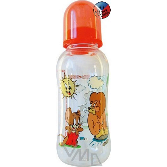 Boček Tom a Jerry dojčenská fľaša 250 ml 1 kus