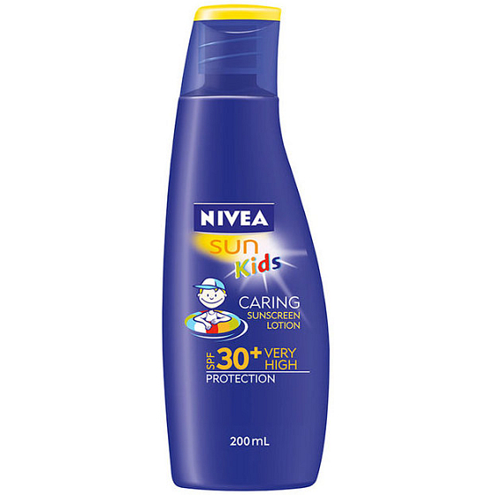 Nivea Sun Kids Caring SPF30 mlieko na opaľovanie pre deti 200 ml