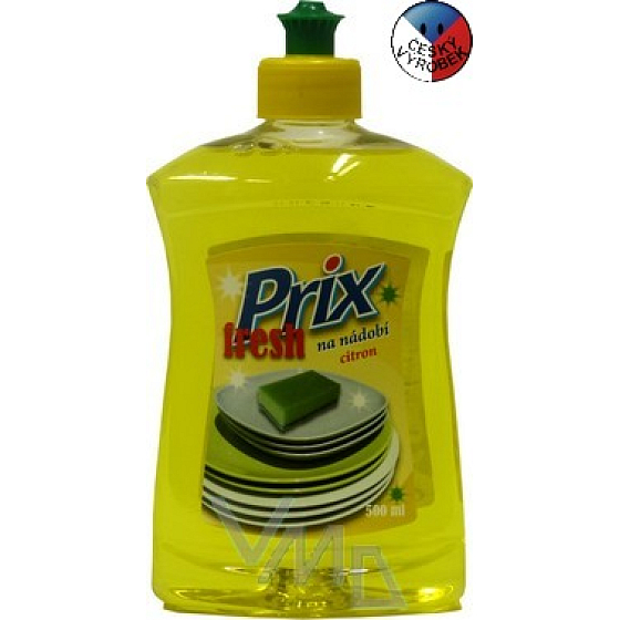 Prix Fresh Citrón prostriedok na ručné umývanie riadu 500 ml