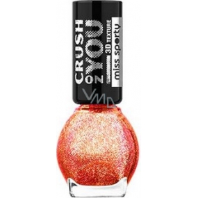 Miss Sporty Crush On You lak na nechty 063 red Fusion 7 ml