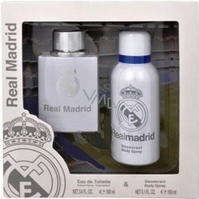 Real Madrid toaletná voda 100 ml + deodorant sprej 150 ml, darčeková sada