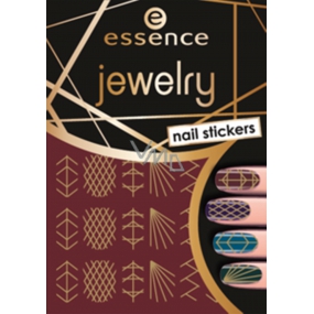 Essence Nail Art Jewelry nálepky na nechty 09 1 aršík