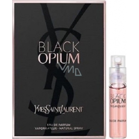 Yves Saint Laurent Opium Black toaletná voda pre ženy 1,5 ml s rozprašovačom, vialka