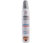 Vitale Exclusively Professional farbiace penové tužidlo s vitamínom E Dark Brown - Tmavo hnedá 200 ml