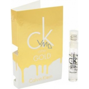 Calvin Klein CK One Gold toaletná voda unisex 1,2 ml s rozprašovačom, vialka